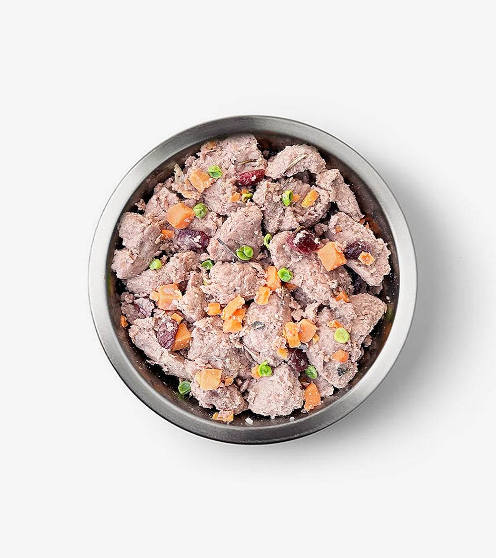 Freshly Cooked Meals - Dog Menu with Duck & Veggies in Jar