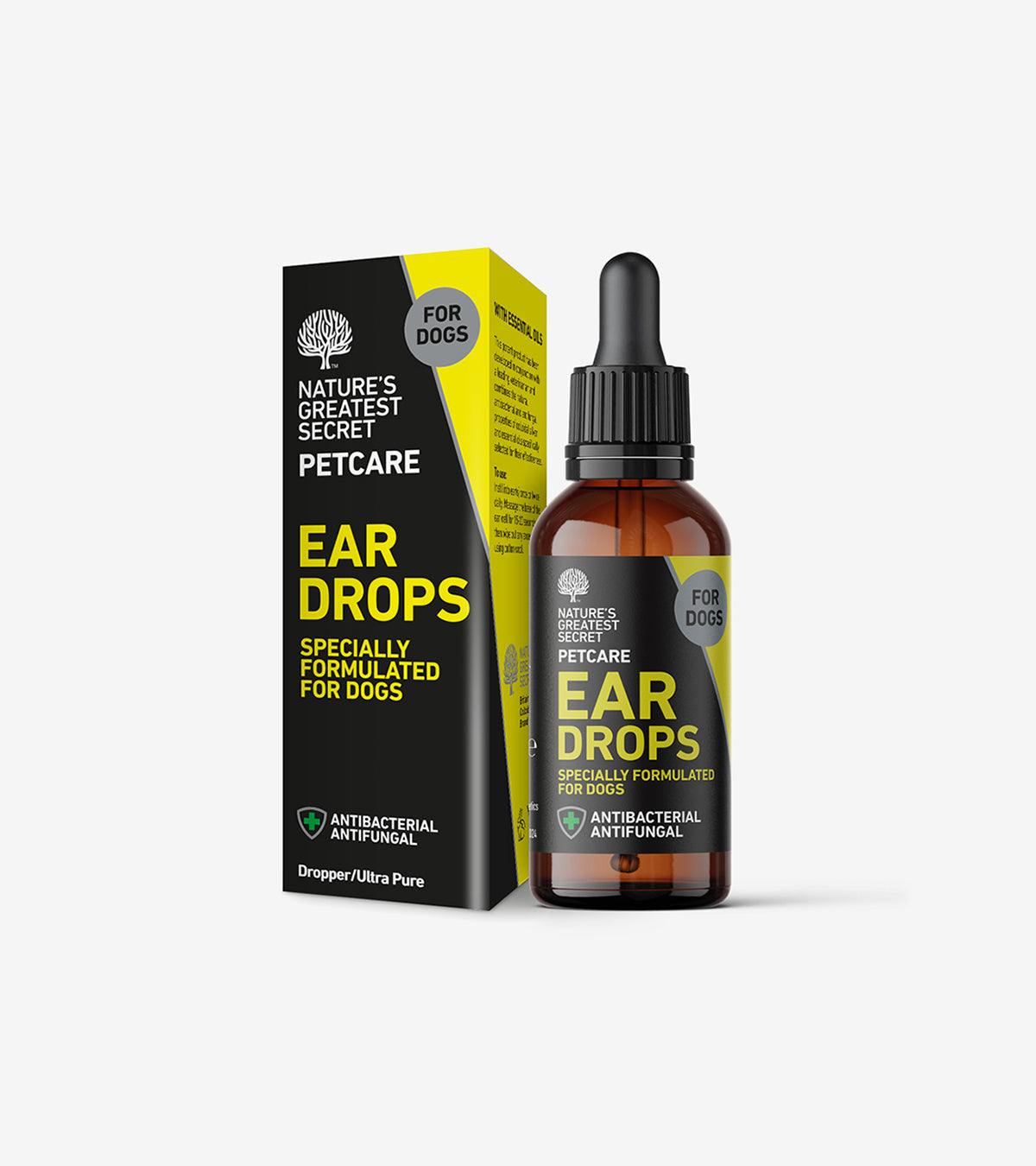 Colloidal Silver Ear Drops for Dogs - Natural Ear Care Solution
