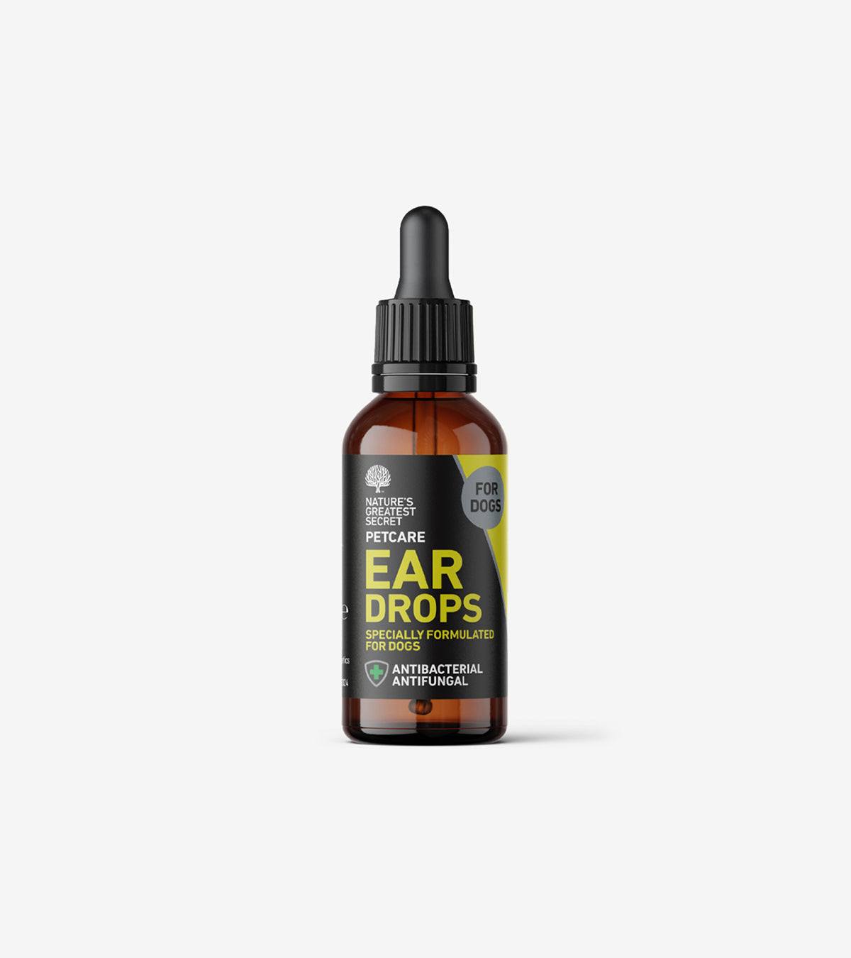 Colloidal Silver Ear Drops for Dogs - Natural Ear Care Solution