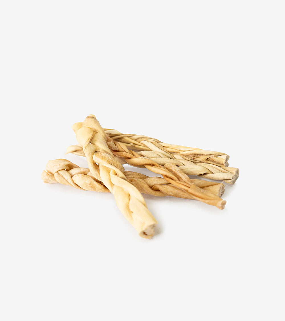 Lamb Braided Skin (5 Pieces) - Treats & Chews | Human & Pets