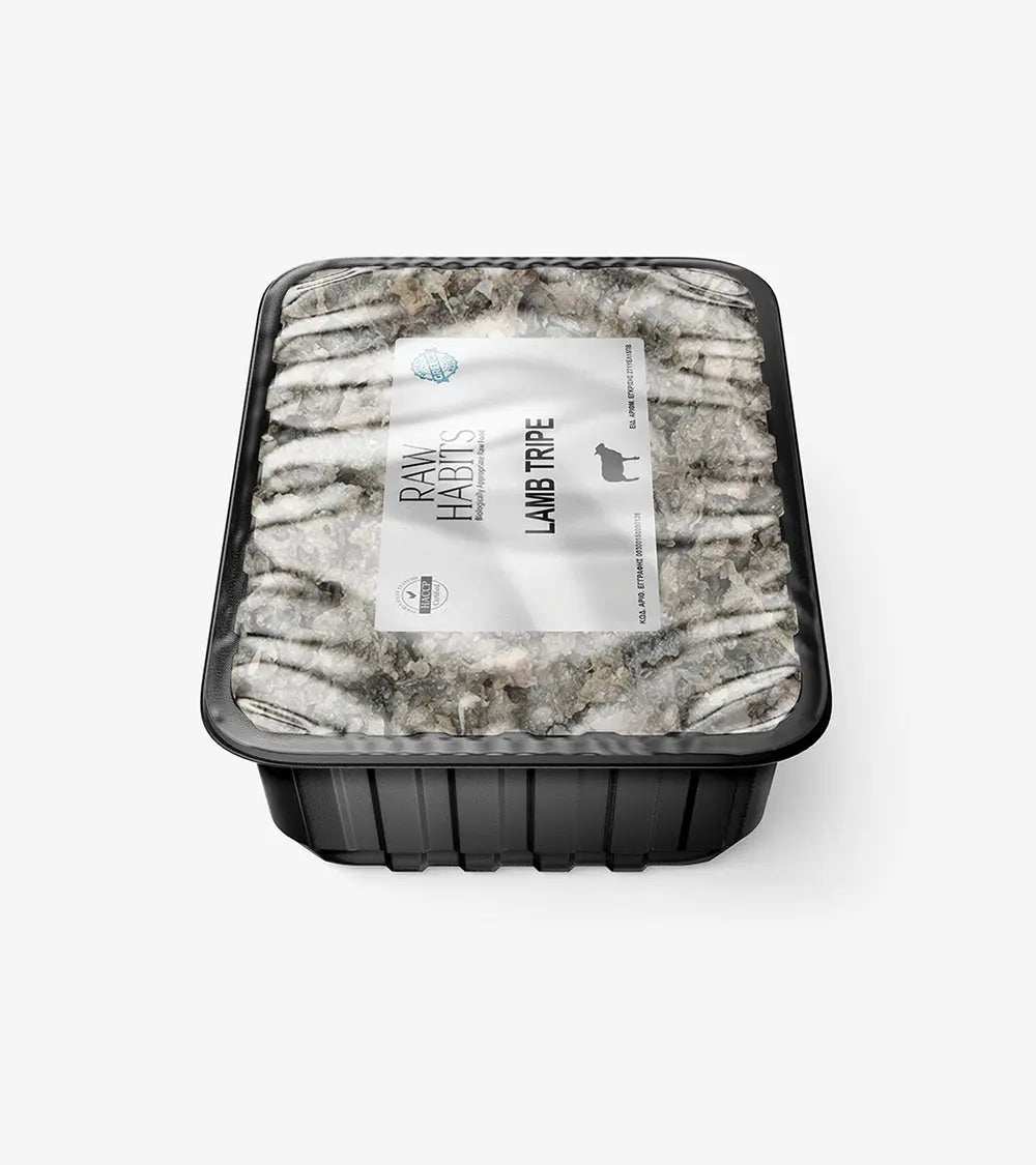 Dog Food: Premium Lamb Green Tripe for DIY Raw Meals