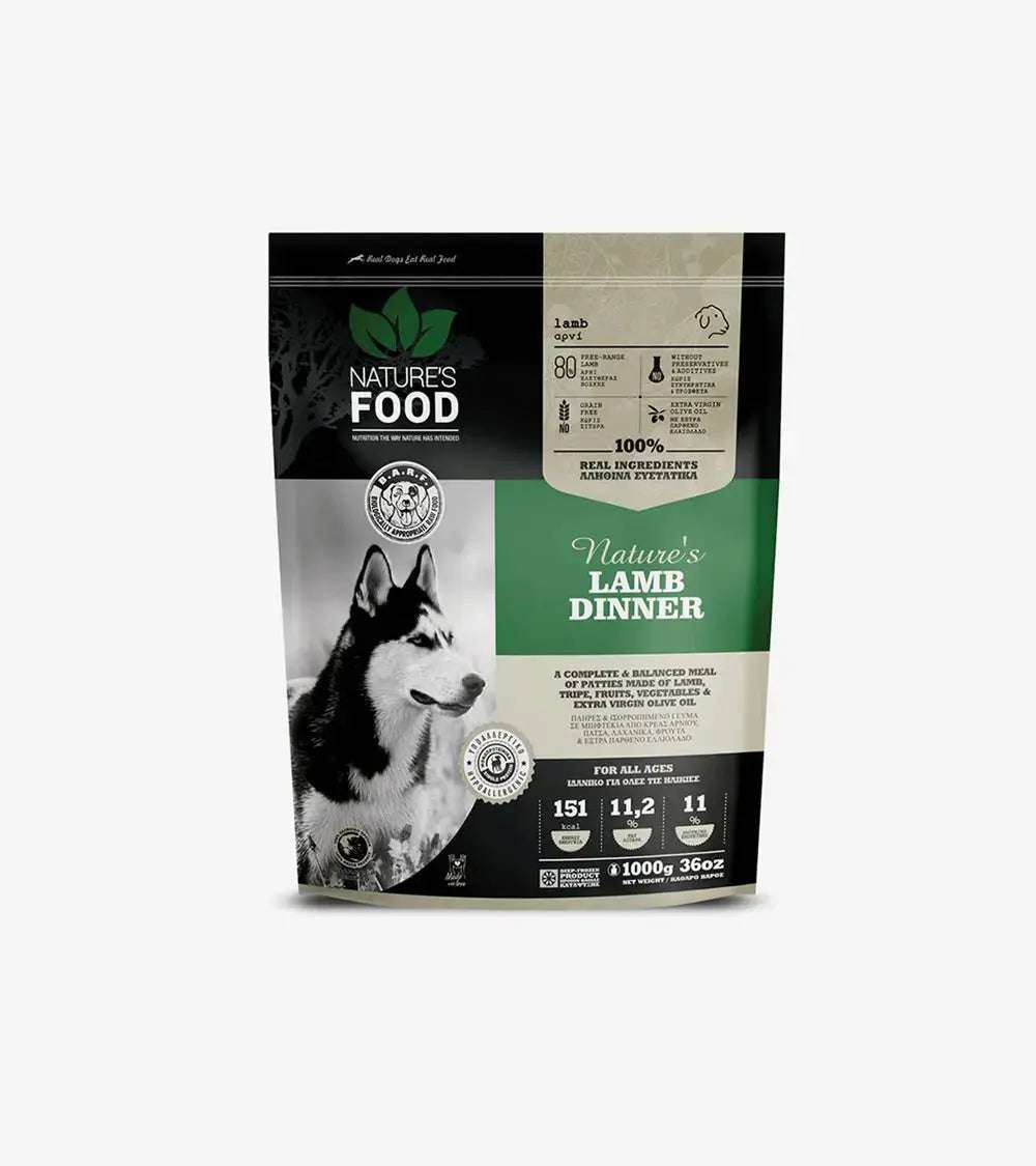 Nature’s Lamb Dinner - BARF Food | Human & Pets
