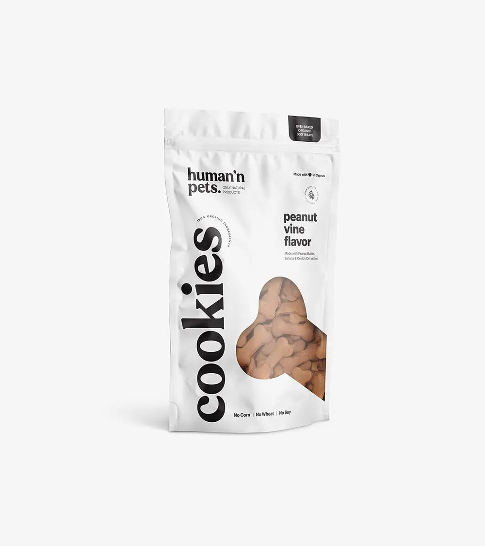 Organic Cookies - Peanut Vine Flavor - Treats & Chews | Human & Pets