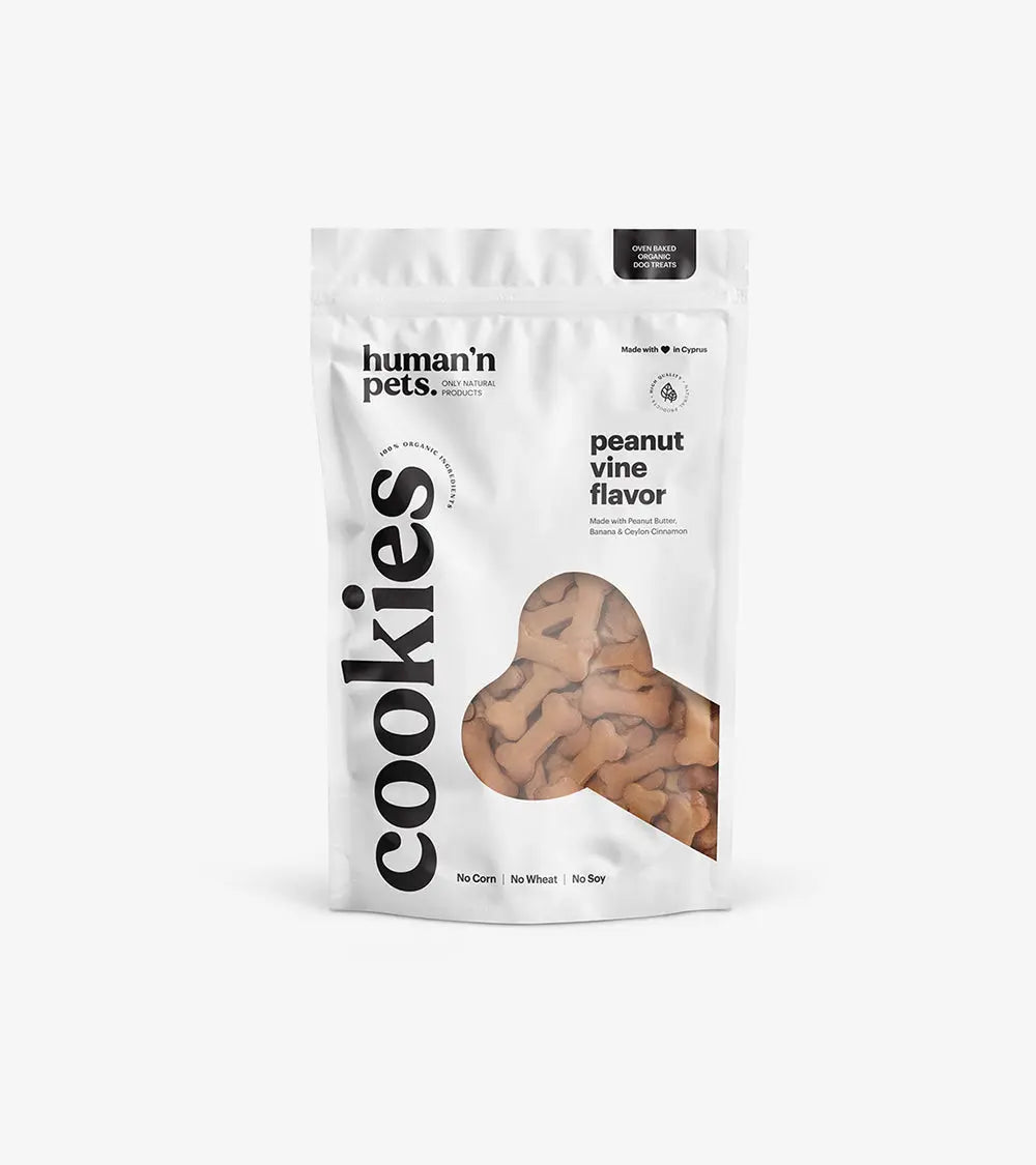 Organic Cookies - Peanut Vine Flavor | Treats & Chews | Human & Pets™