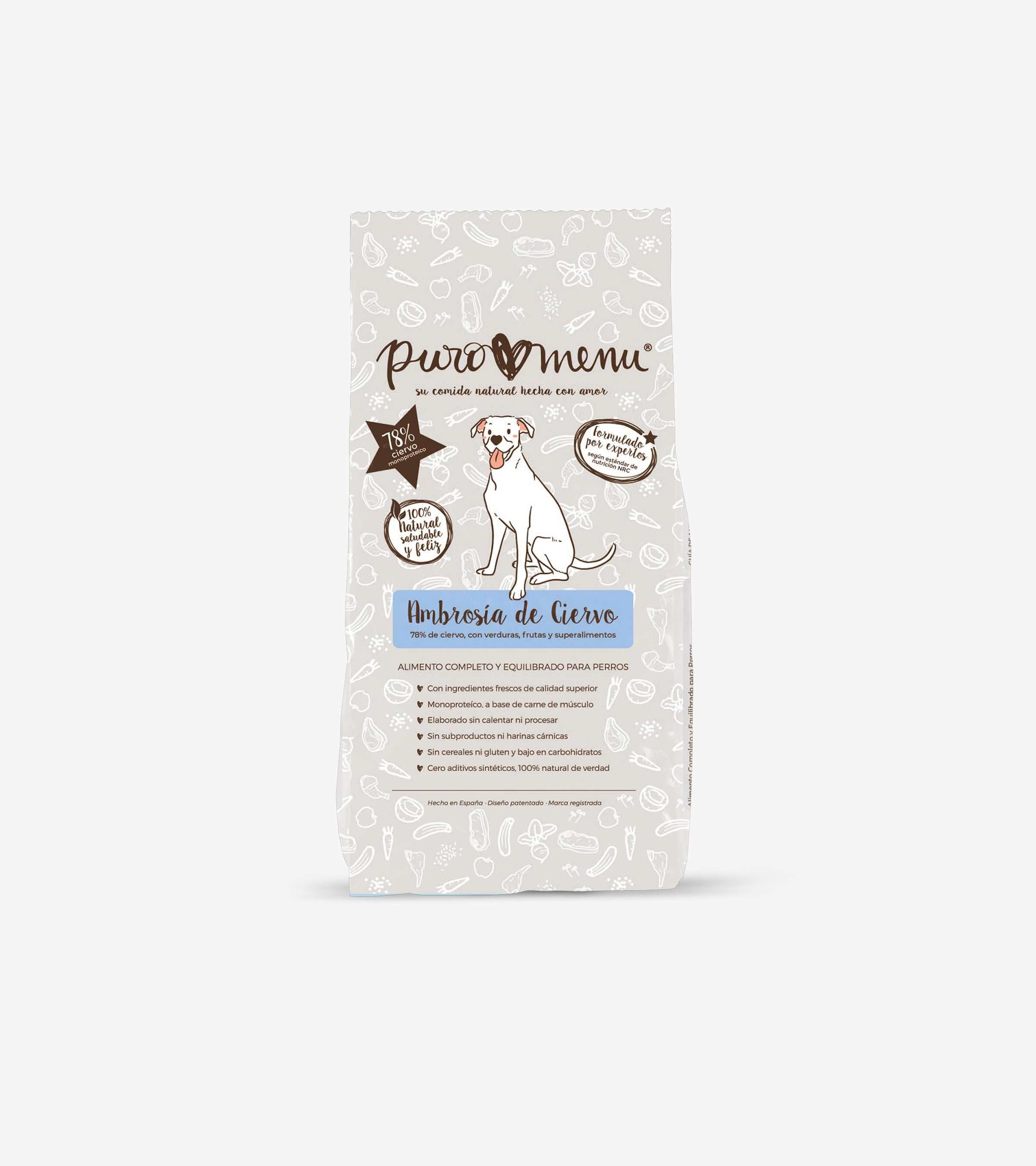 BARF Food: Venison Ambrosia Menu for Dogs - The Best Raw Food in Cyprus