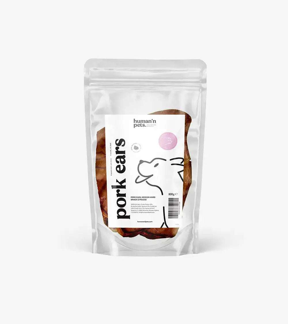 Pork Ears (2 Pieces) - Treats & Chews | Human & Pets
