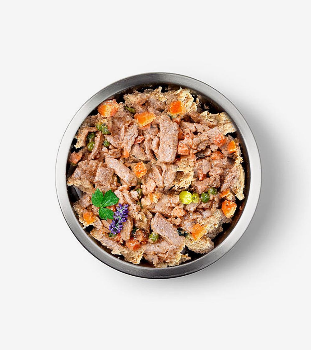 Freshly Cooked Meals - Dog Menu with Salmon & Veggies in Jar