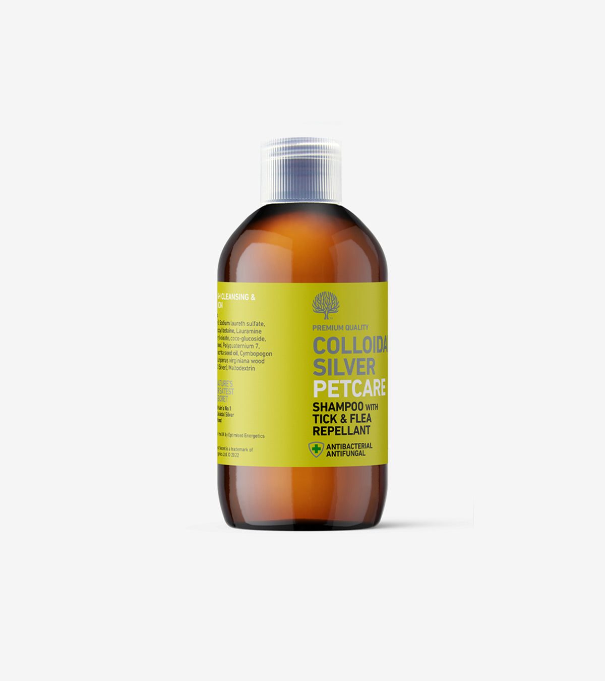 Colloidal Silver Tick & Flea Antibacterial Shampoo for Dogs