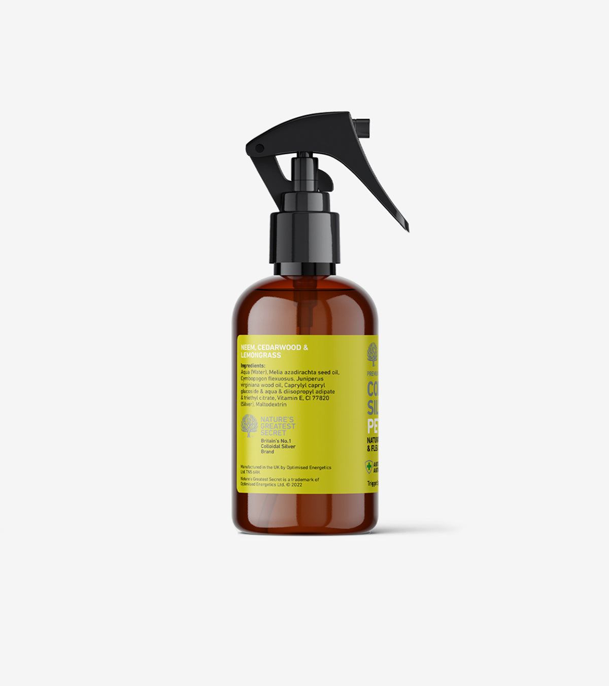 Colloidal Silver Tick & Flea Repellent Spray for Dogs