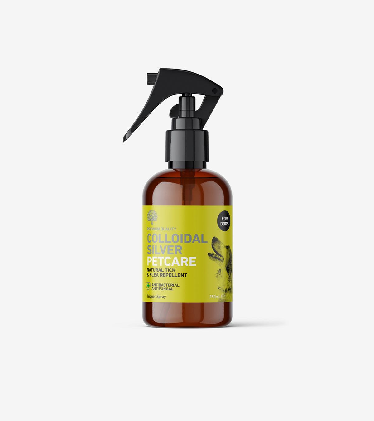 Colloidal Silver Tick & Flea Repellent Spray for Dogs