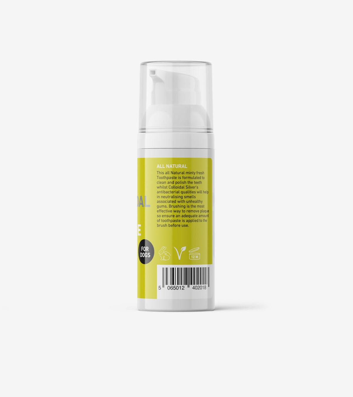 Colloidal Silver Antibacterial Toothpaste for Dogs – Natural Oral Care