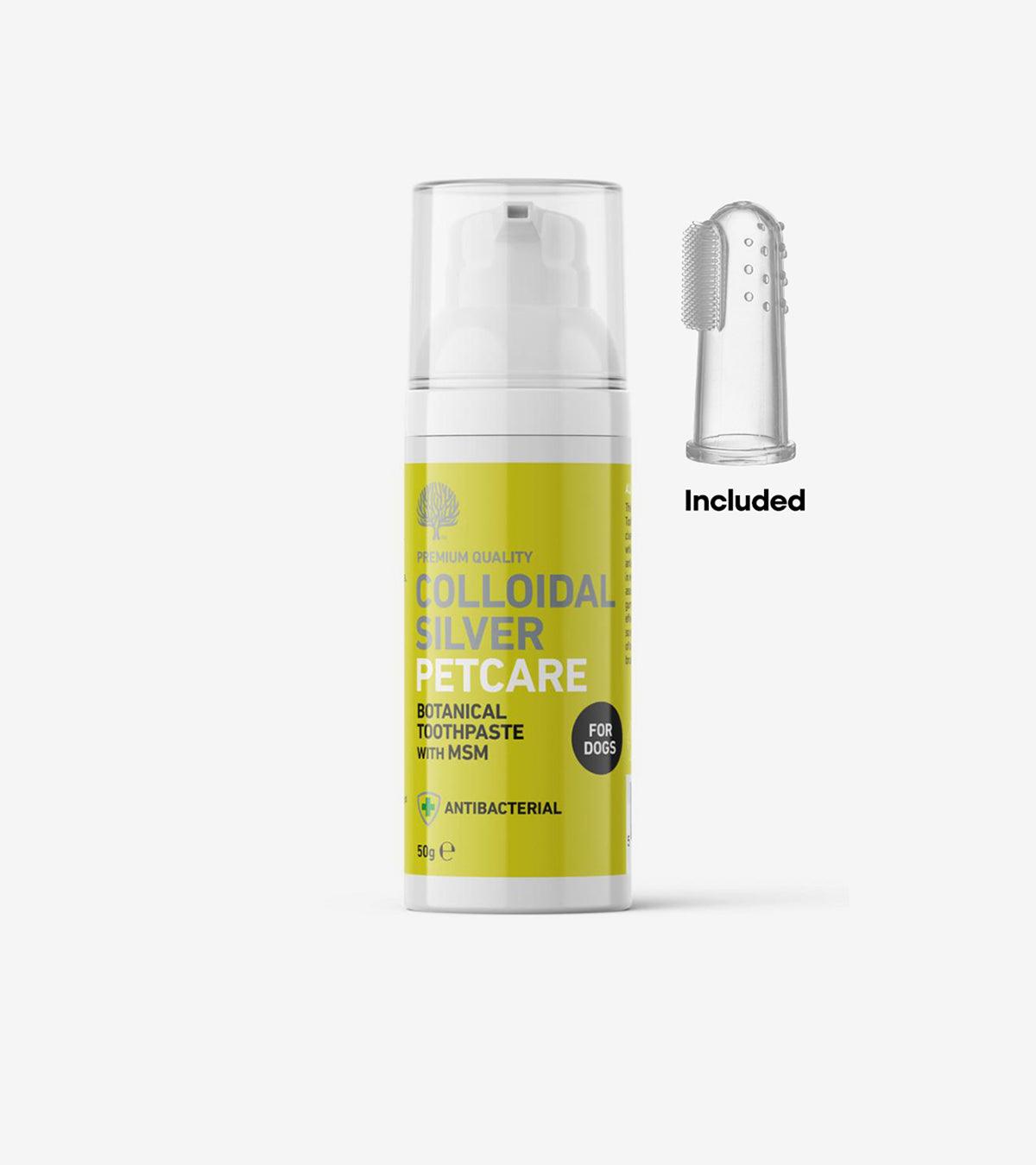 Colloidal Silver Antibacterial Toothpaste for Dogs – Natural Oral Care