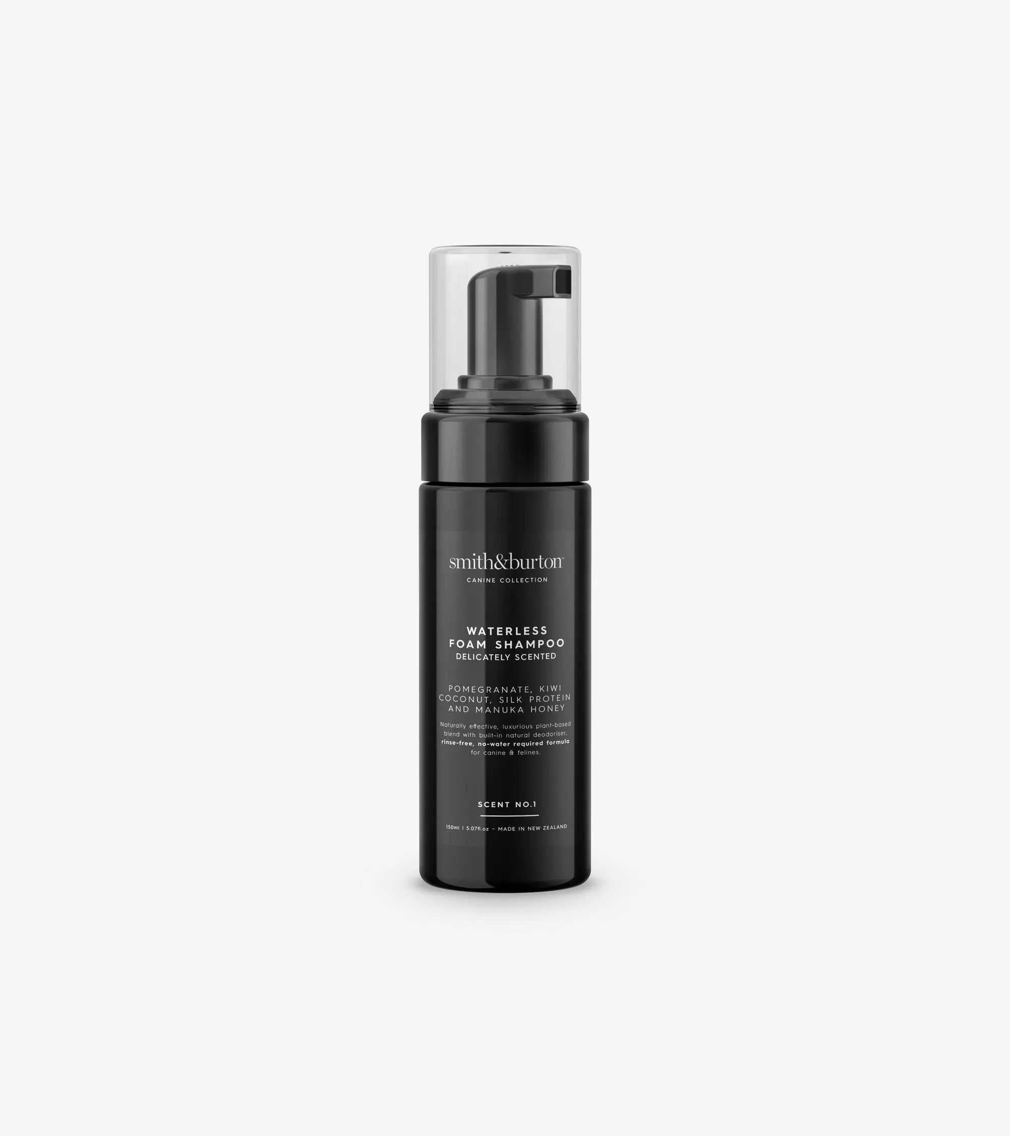 Waterless Foam Shampoo Delicately Scented
