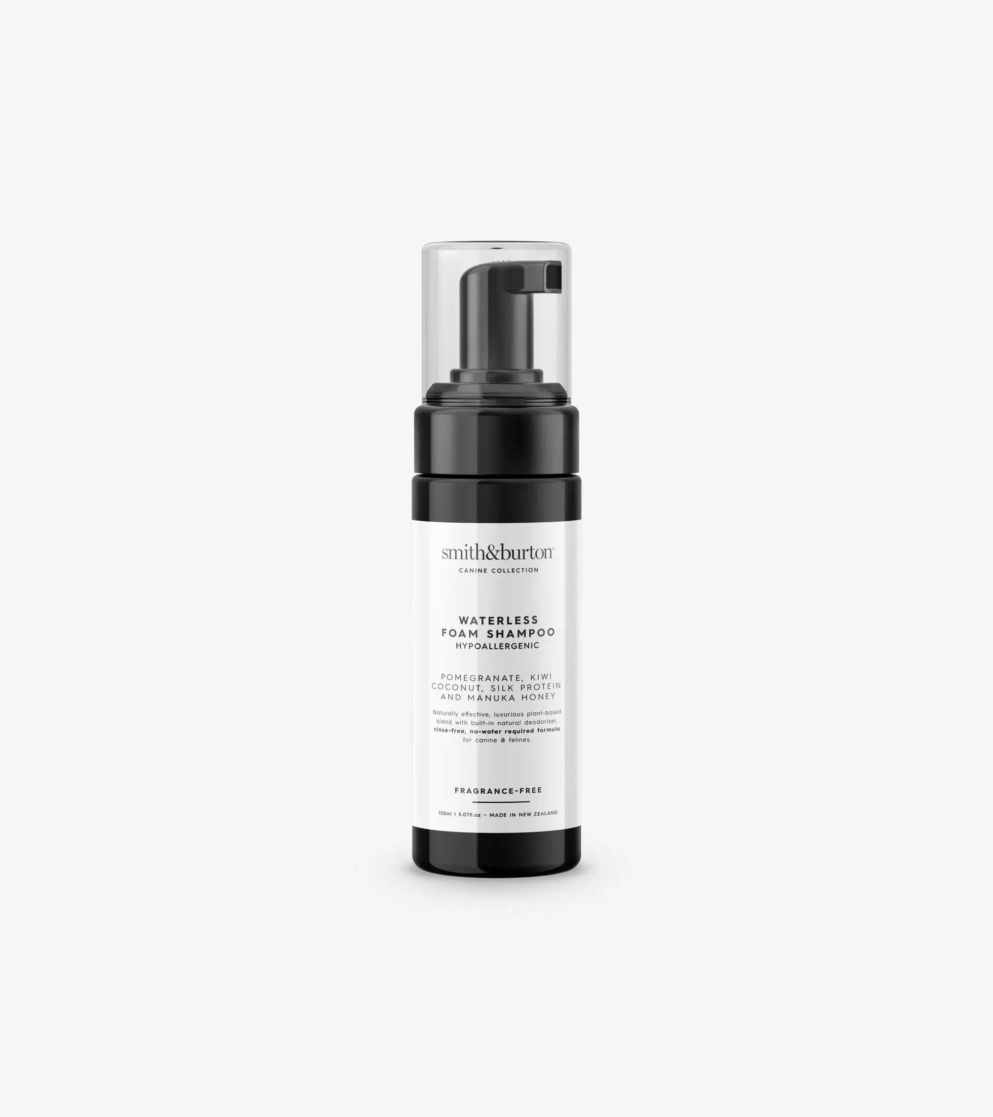 Waterless Foam Shampoo Hypoallergenic