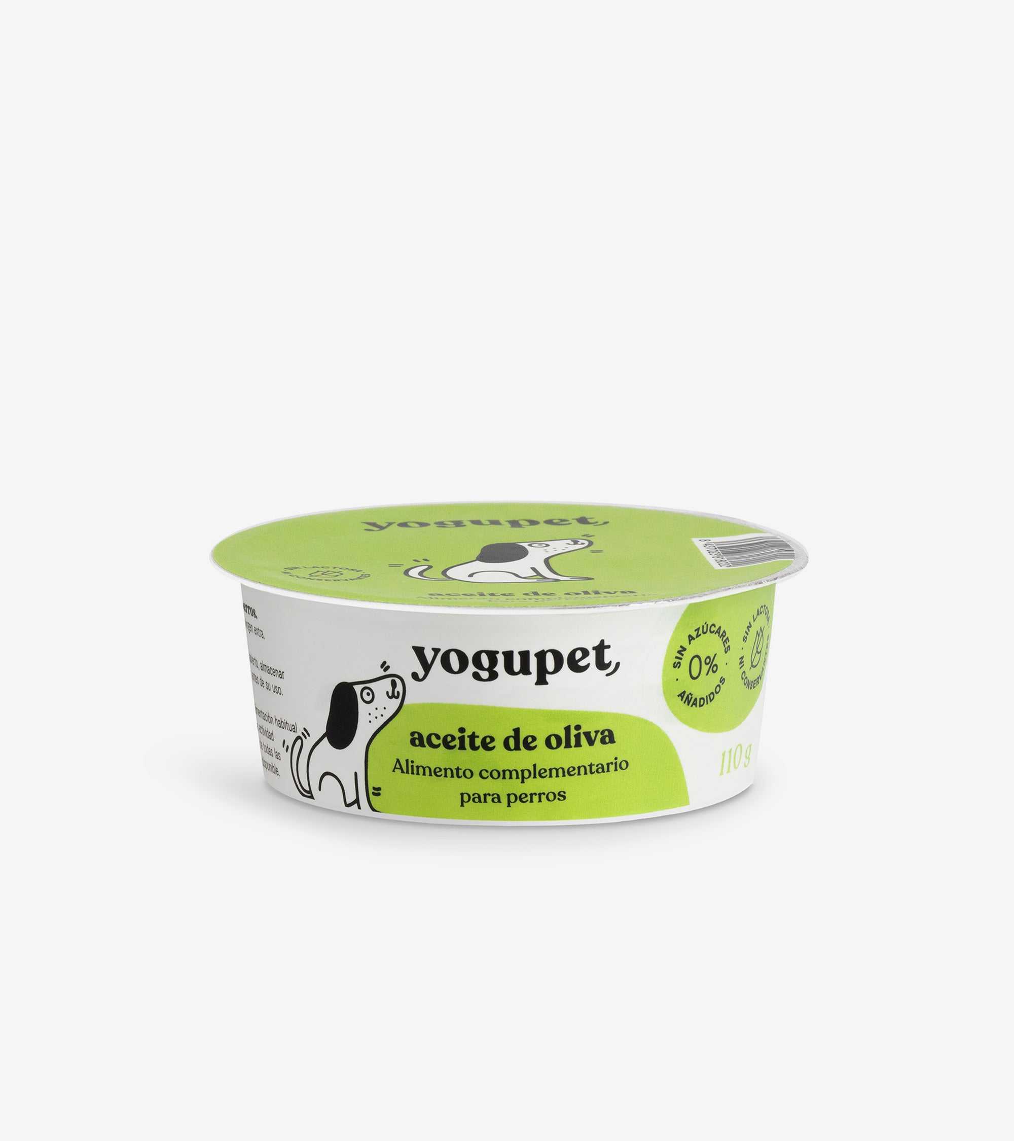Dog Yogurt with Olive Oil