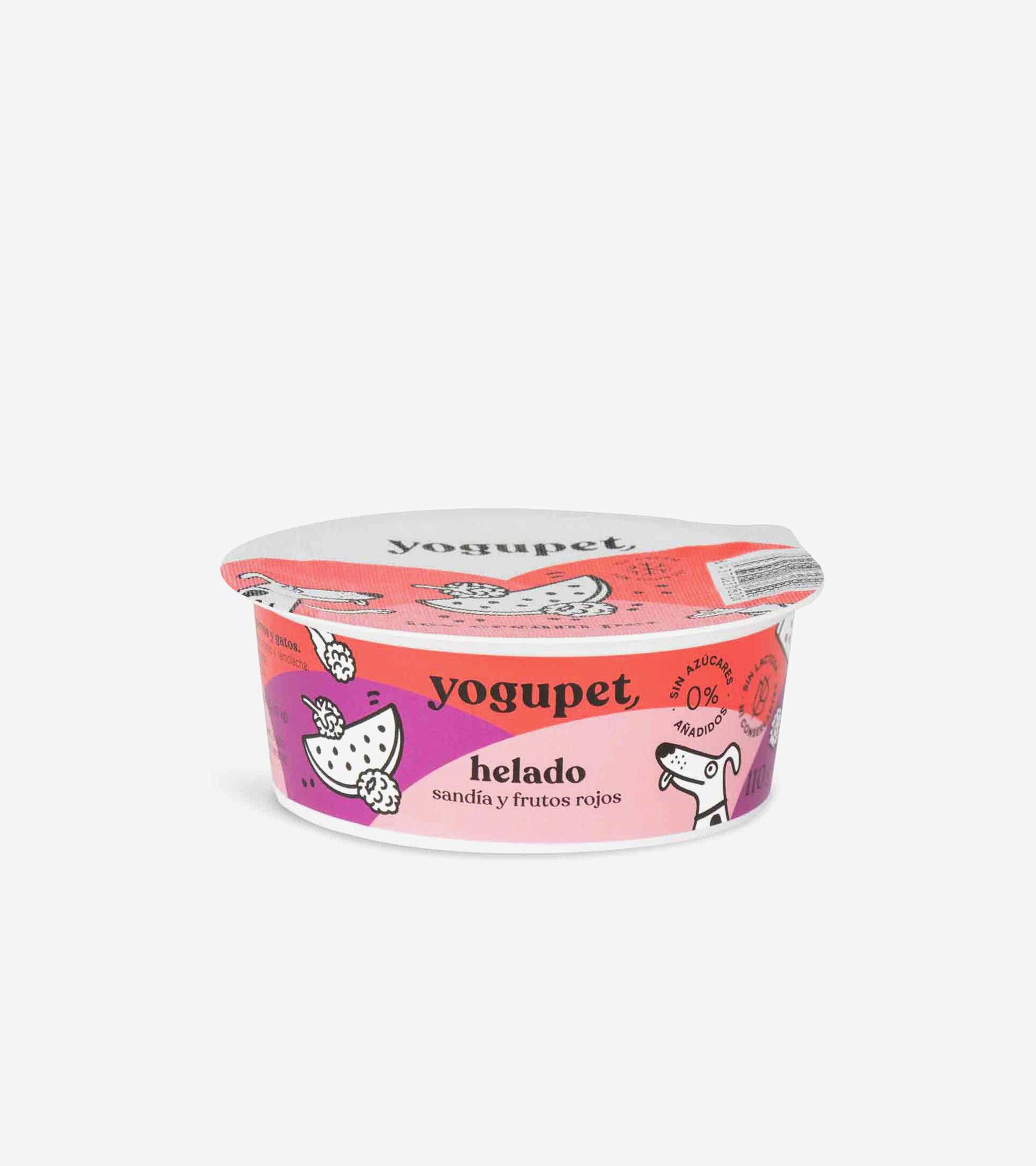 Ice Cream for Pets with Watermelon & Red Berries