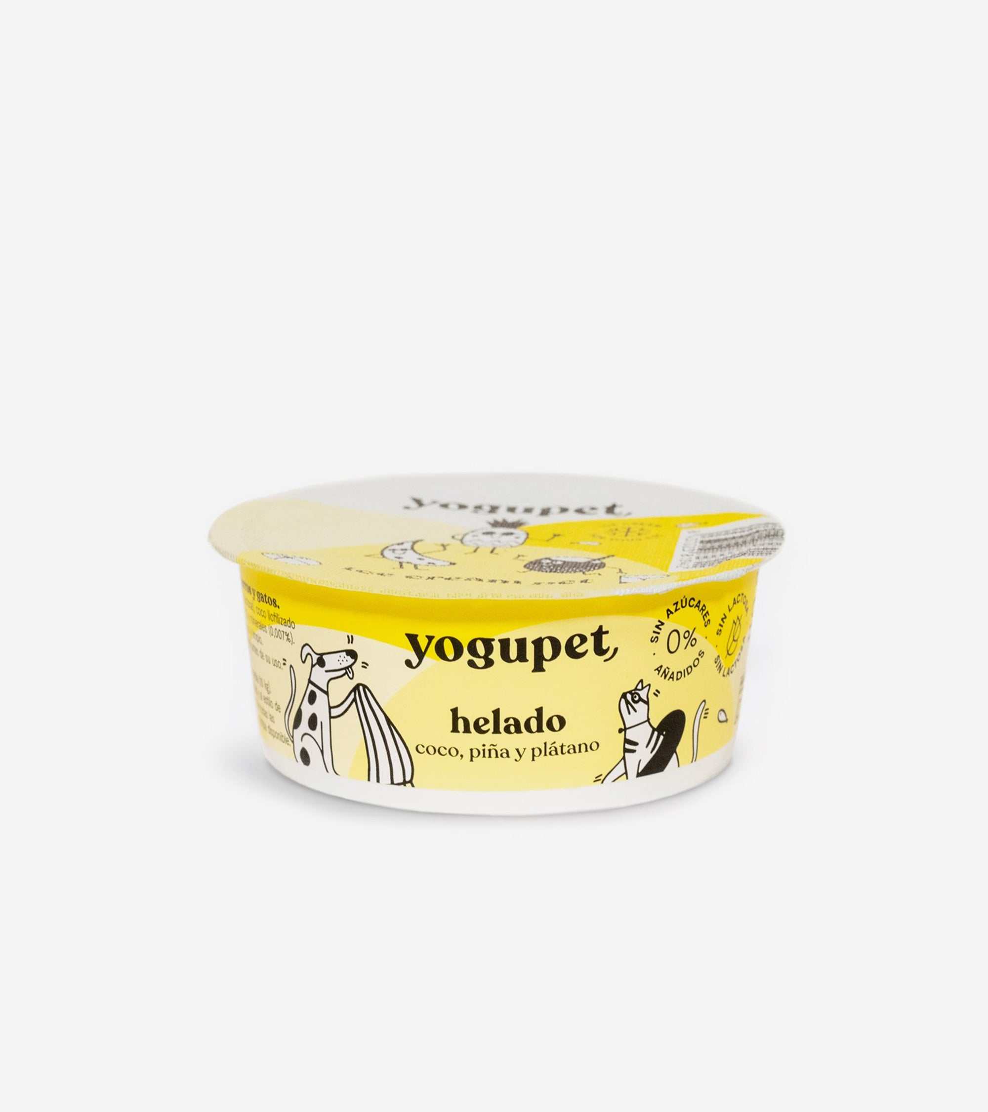 Ice Cream for Pets with Coconut, Pineapple & Banana
