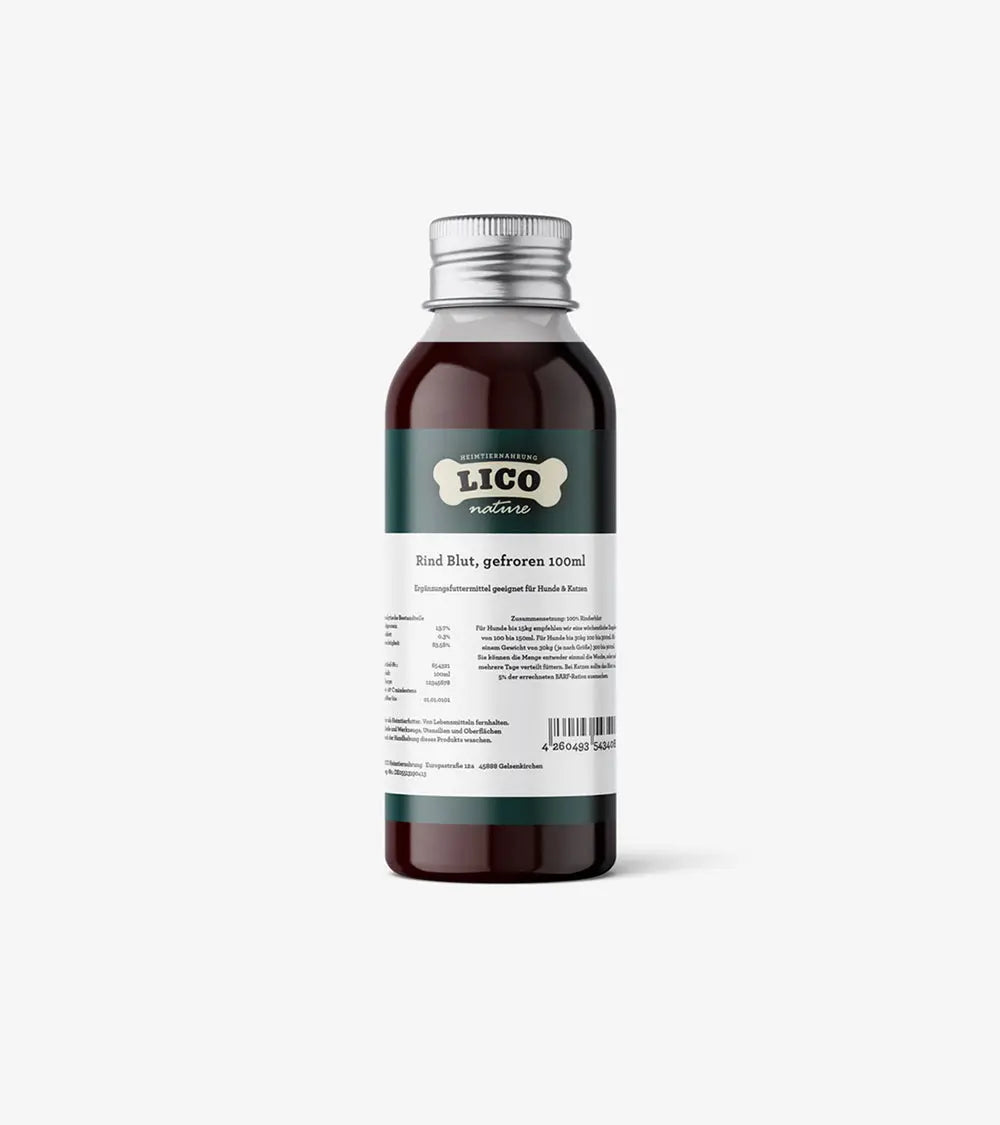 Beef Blood - 100ml | Carnés Natural™ | Lico Nature