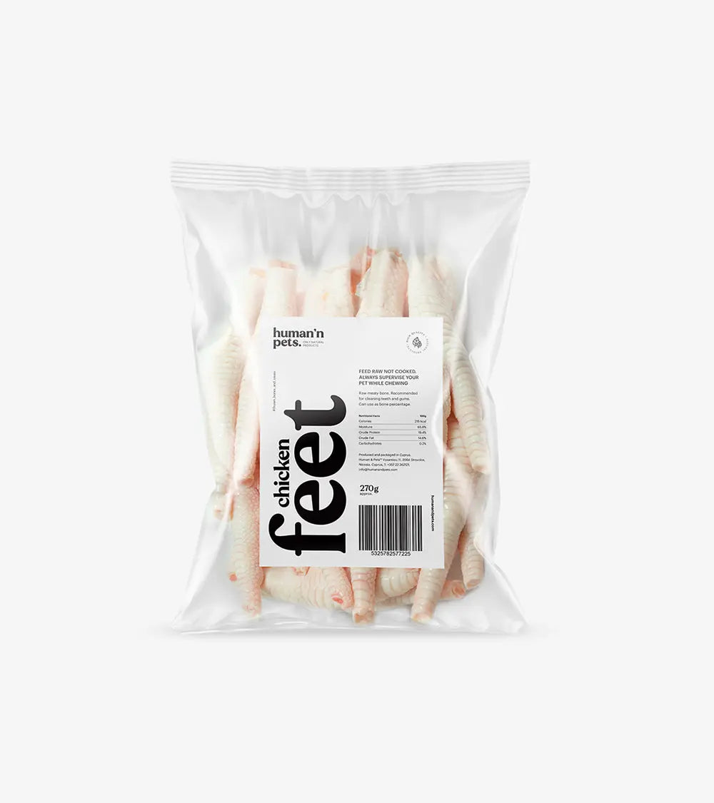 Chicken Feet (7 Pieces) - BARF Food | Human & Pets