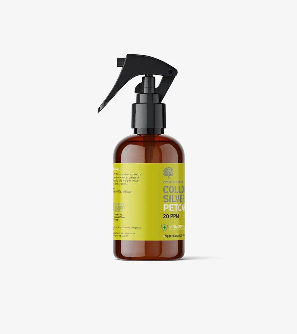 Colloidal Silver Spray 20ppm Trigger Spray for Pets