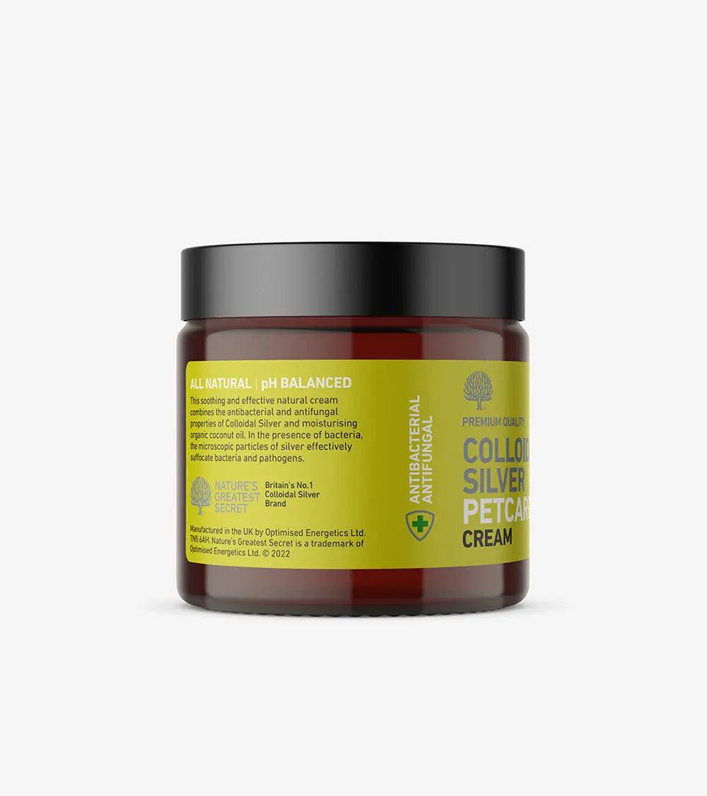 Colloidal Silver Cream with Coconut Oil - Natural Healing