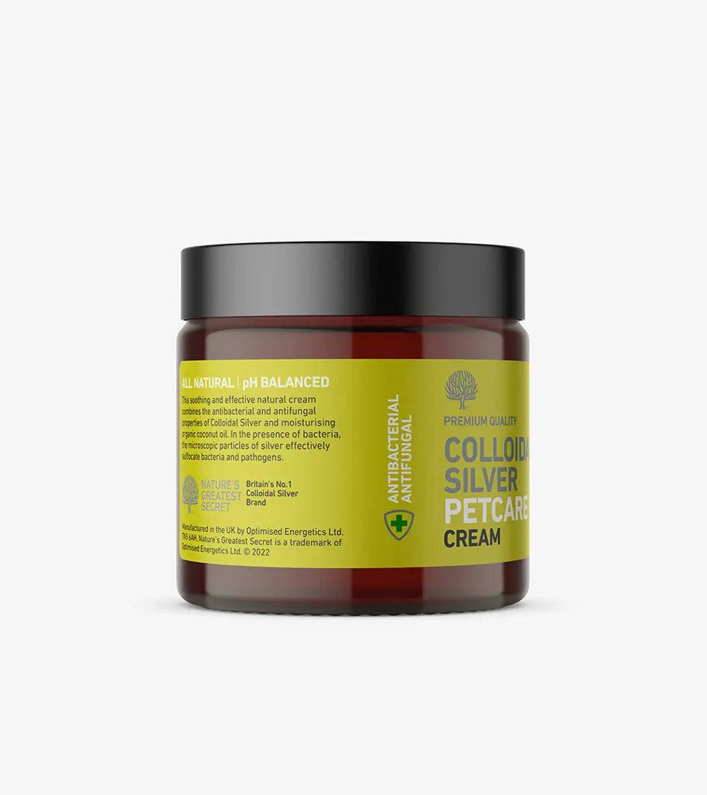 Colloidal Silver Cream with Coconut Oil - Natural Healing