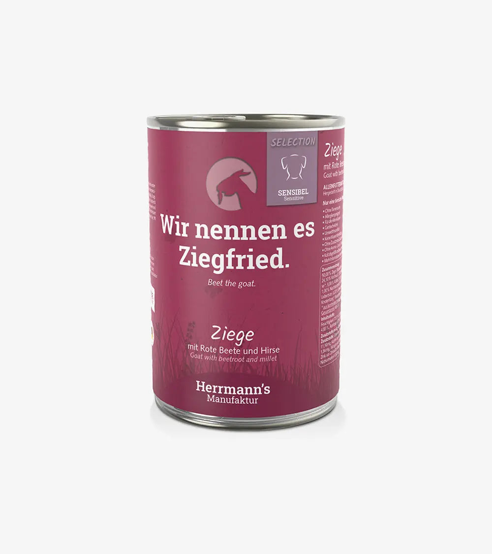 Goat with Beetroot & Millet - Wet Food | Human & Pets