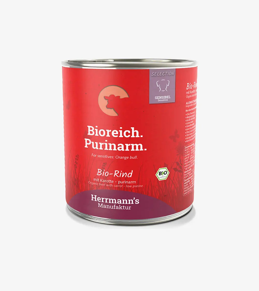Organic Beef with Carrots (Low Purine) - Wet Food | Human & Pets