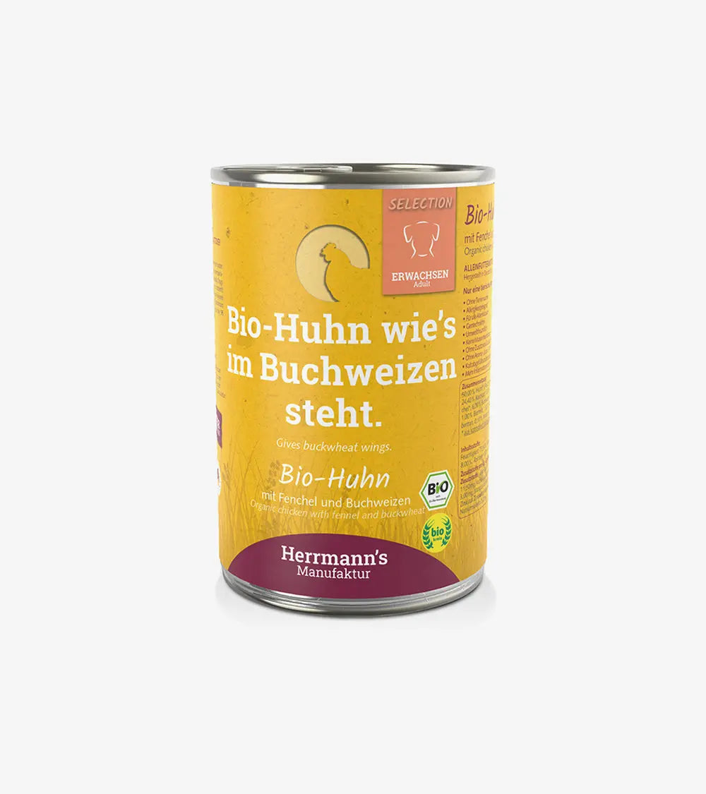 Organic Chicken with Fennel & Buckwheat | Carnés Natural™ | Herrmann's