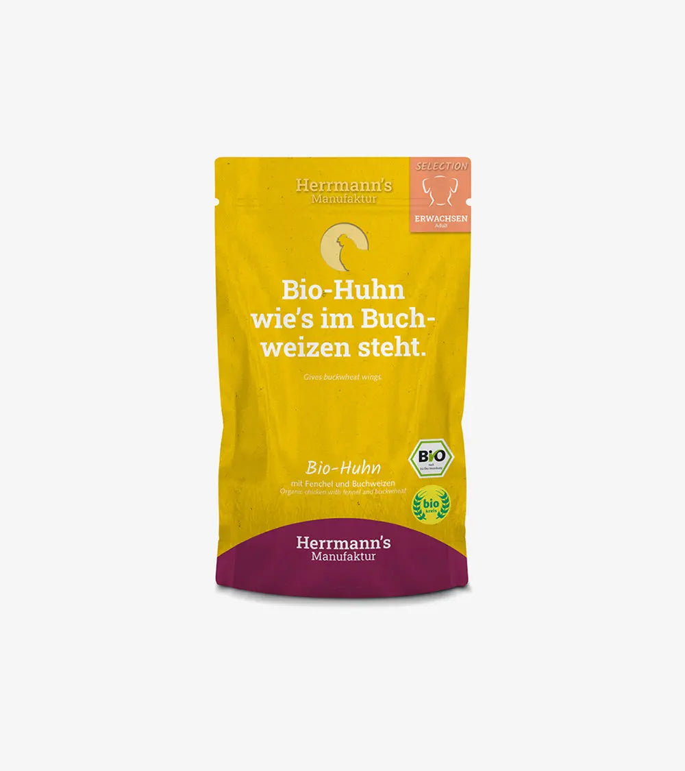 Organic Chicken with Fennel & Buckwheat | Carnés Natural™ | Herrmann's