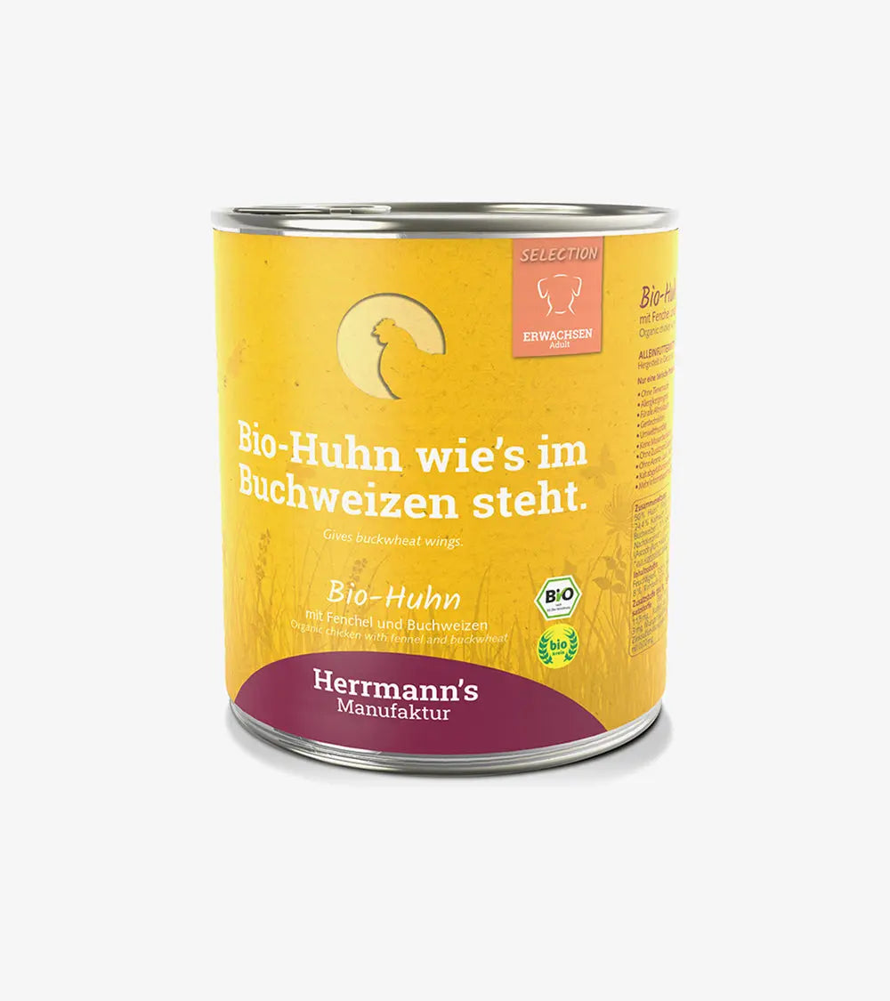 Organic Chicken with Fennel & Buckwheat | Carnés Natural™ | Herrmann's