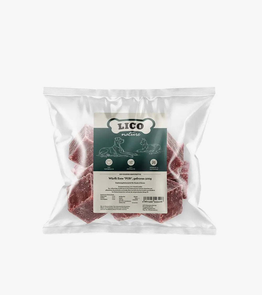 Würfli Pure Duck | Carnés Natural™ | Lico Nature