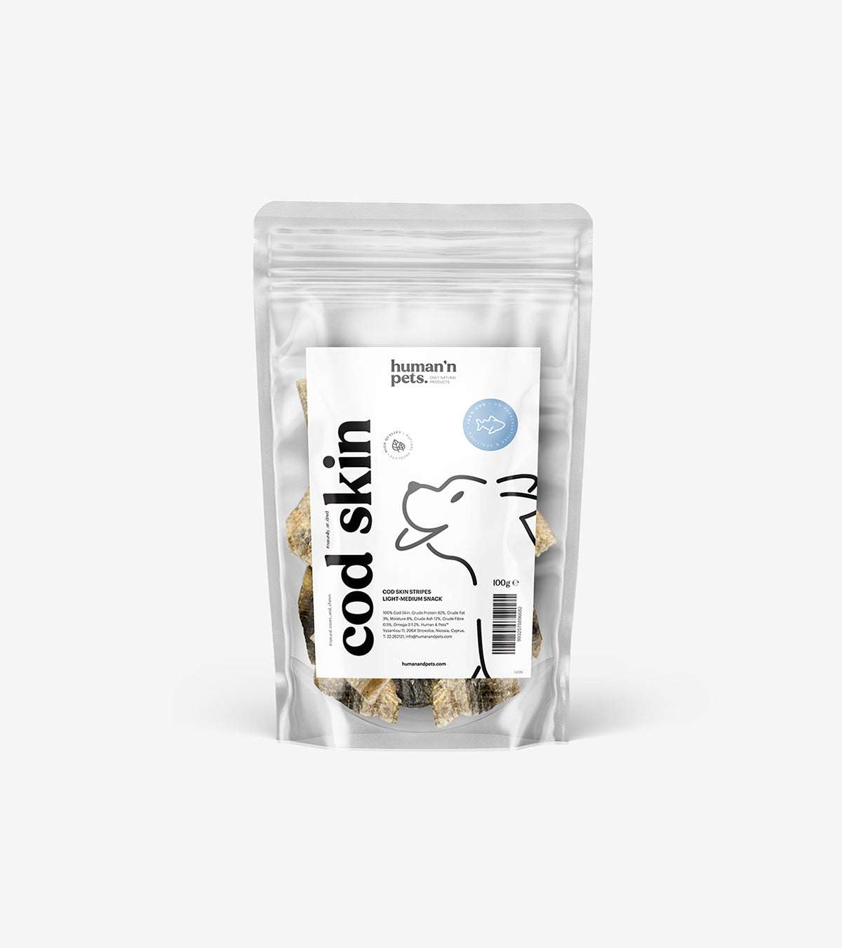 Cod Skin: Natural Omega-Rich Pet Treats for Healthy Skin & Coat