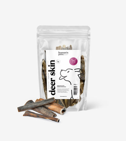 Deer Skin - Natural All-In-One Dog Chew for Dental Health & Fun