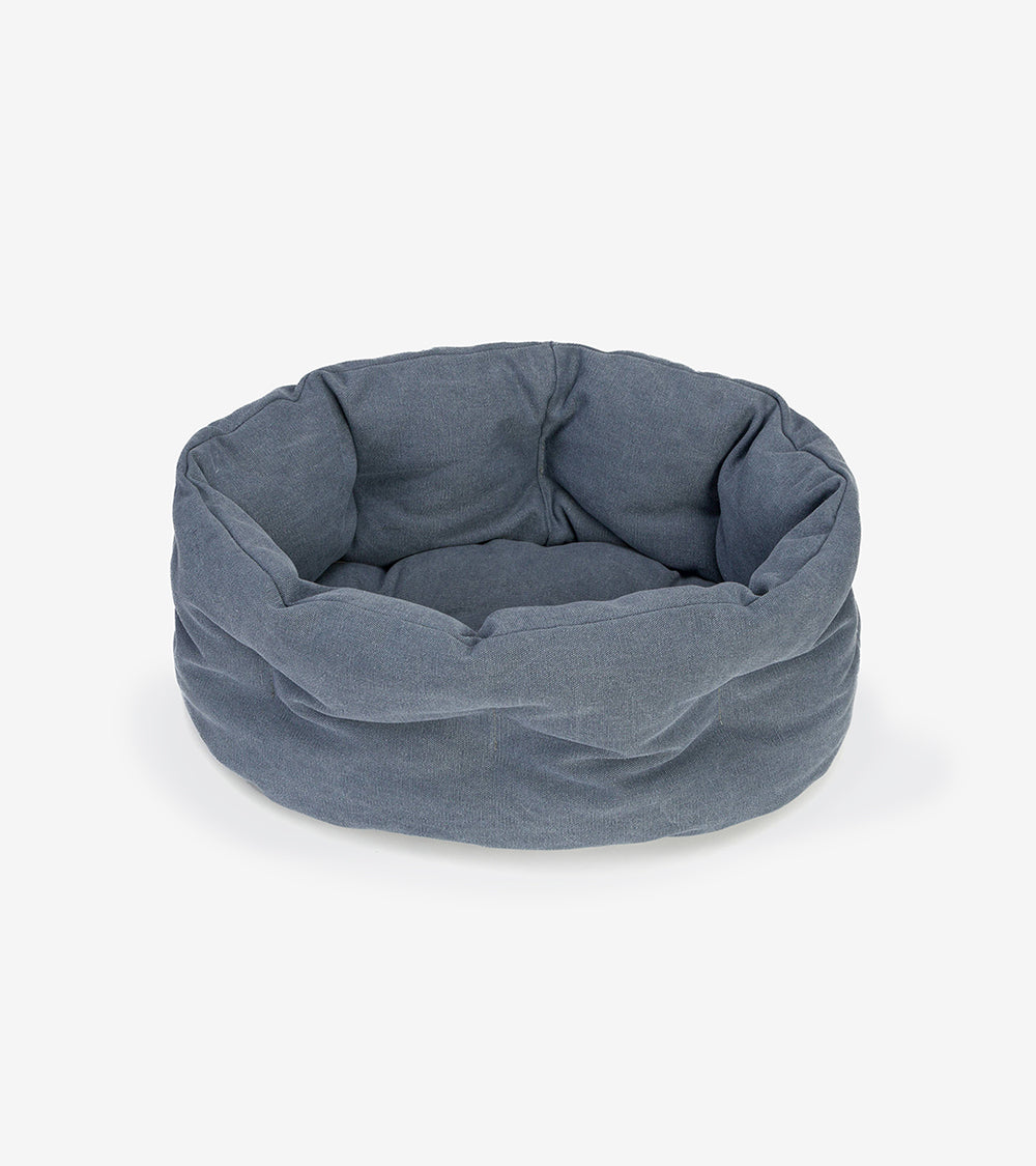 Dog Pillow Lazy Canvas Blue - Accessories | Human & Pets