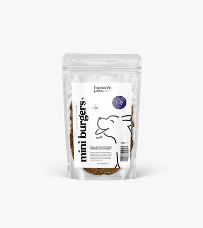 Mini Burgers+ Duck with Algae & Apricot - Treats & Chews | Human & Pets