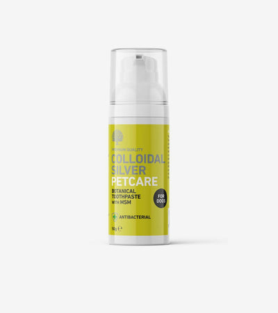 Colloidal Silver Antibacterial Toothpaste for Dogs – Natural Oral Care
