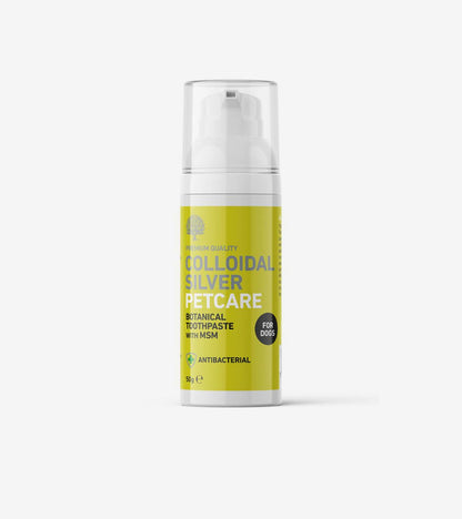 Colloidal Silver Antibacterial Toothpaste for Dogs – Natural Oral Care