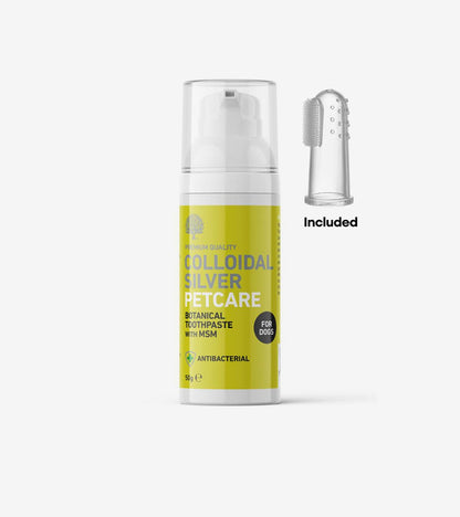 Colloidal Silver Antibacterial Toothpaste for Dogs – Natural Oral Care