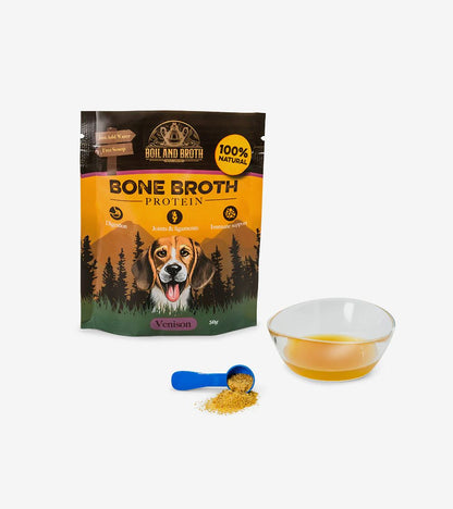 Venison Bone Broth: A Nutrient-Packed Elixir for Pets