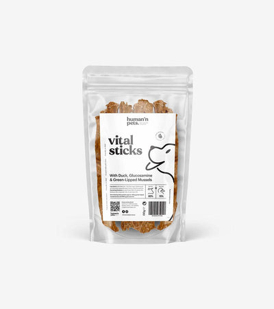 Vital Chew Sticks with Duck, Glucosamine & Green-Lipped Mussels for Dental & Joint Health