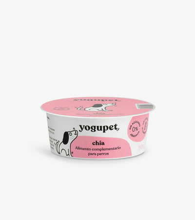 Dog Yogurt with Chia Seeds