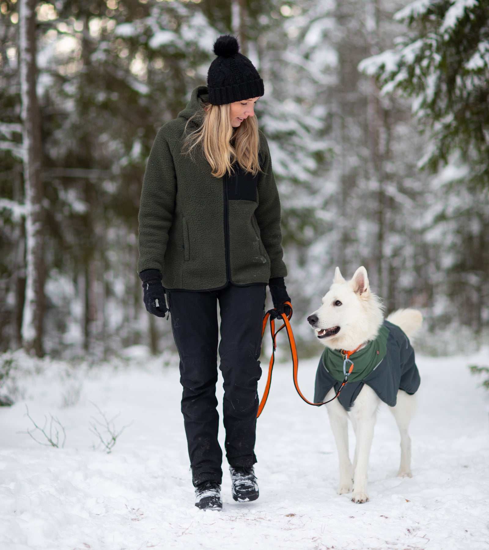 Glacier Wool Jacket 2.0 - Windproof & Water-Repellent for Dogs