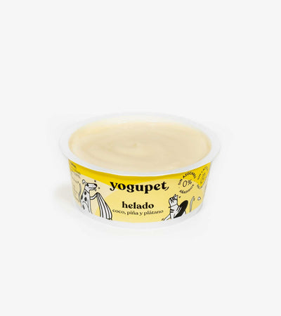 Ice Cream for Pets with Coconut, Pineapple & Banana