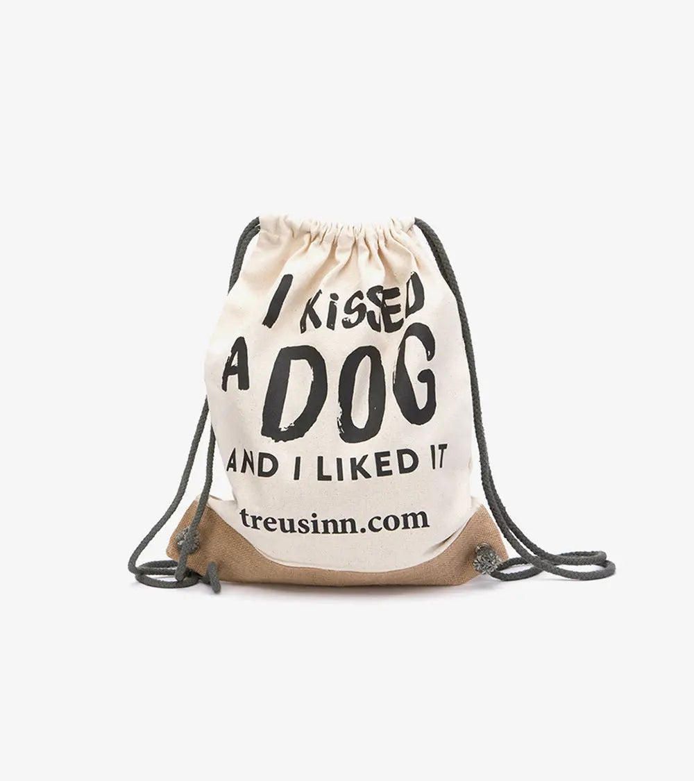 Canvas Bag - I Kiss a Dog | Accessories | Human & Pets™