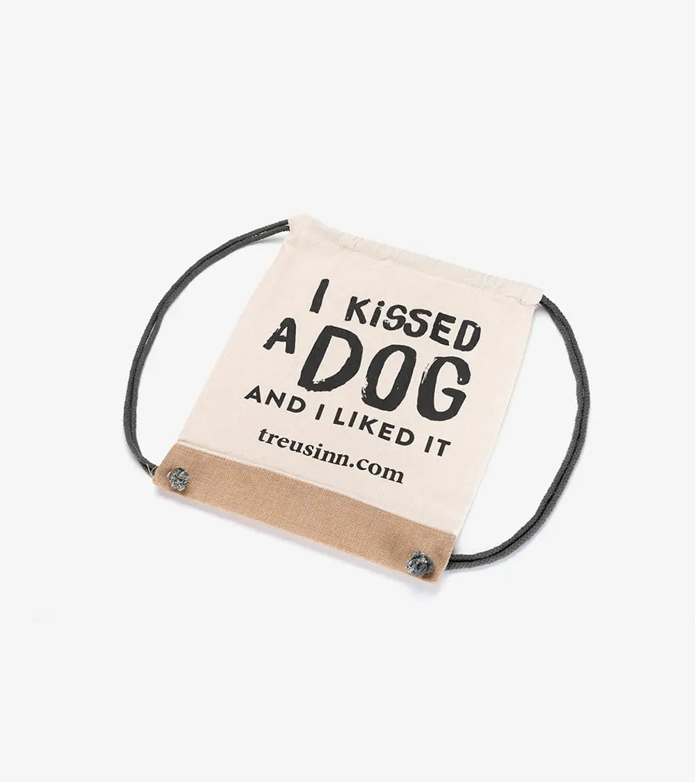 Canvas Bag - I Kiss a Dog | Accessories | Human & Pets™