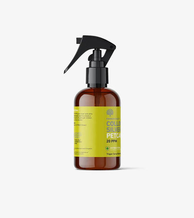 Colloidal Silver Spray 20ppm Trigger Spray for Pets
