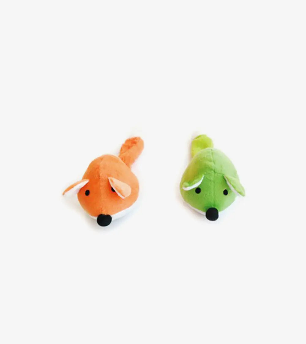 Gringo Foxes Squeaker | Carnés Natural™ | M-Pets