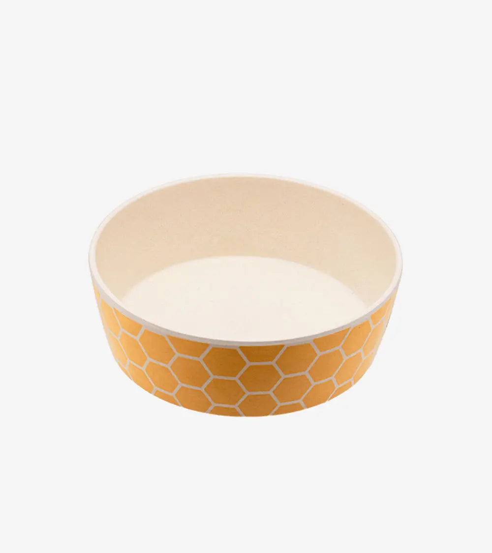 Honeycomb Bamboo Bowl | Carnés Natural™ | Beco Pets