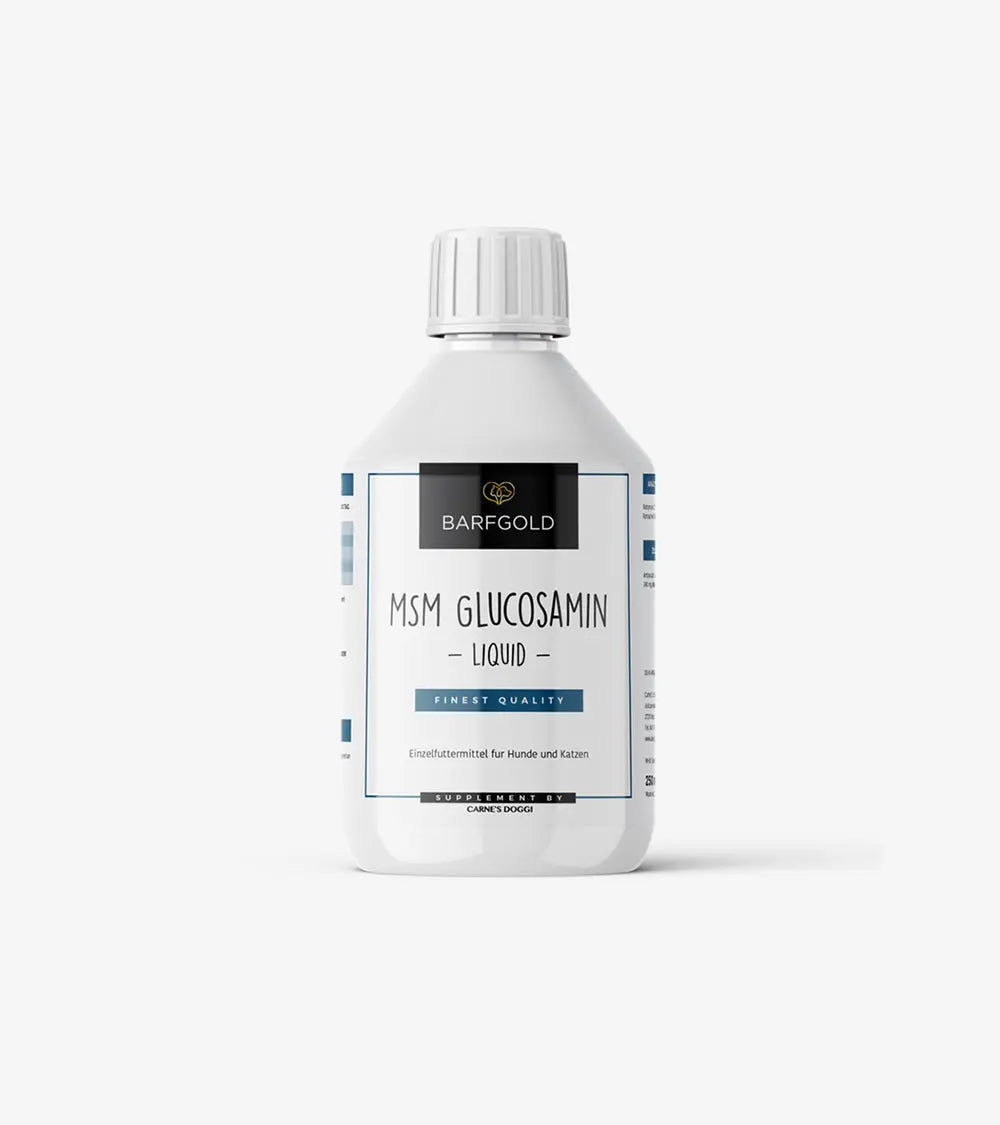 MSM Glucosamine Oil - 250ml | Carnés Natural™ | BARFGOLD